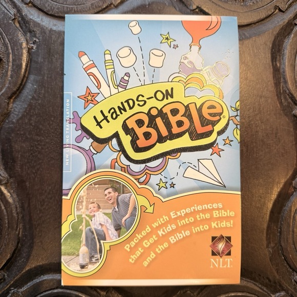 Other - NLT Hands-On Bible Soft Cover NWT Paperback For Children Activities